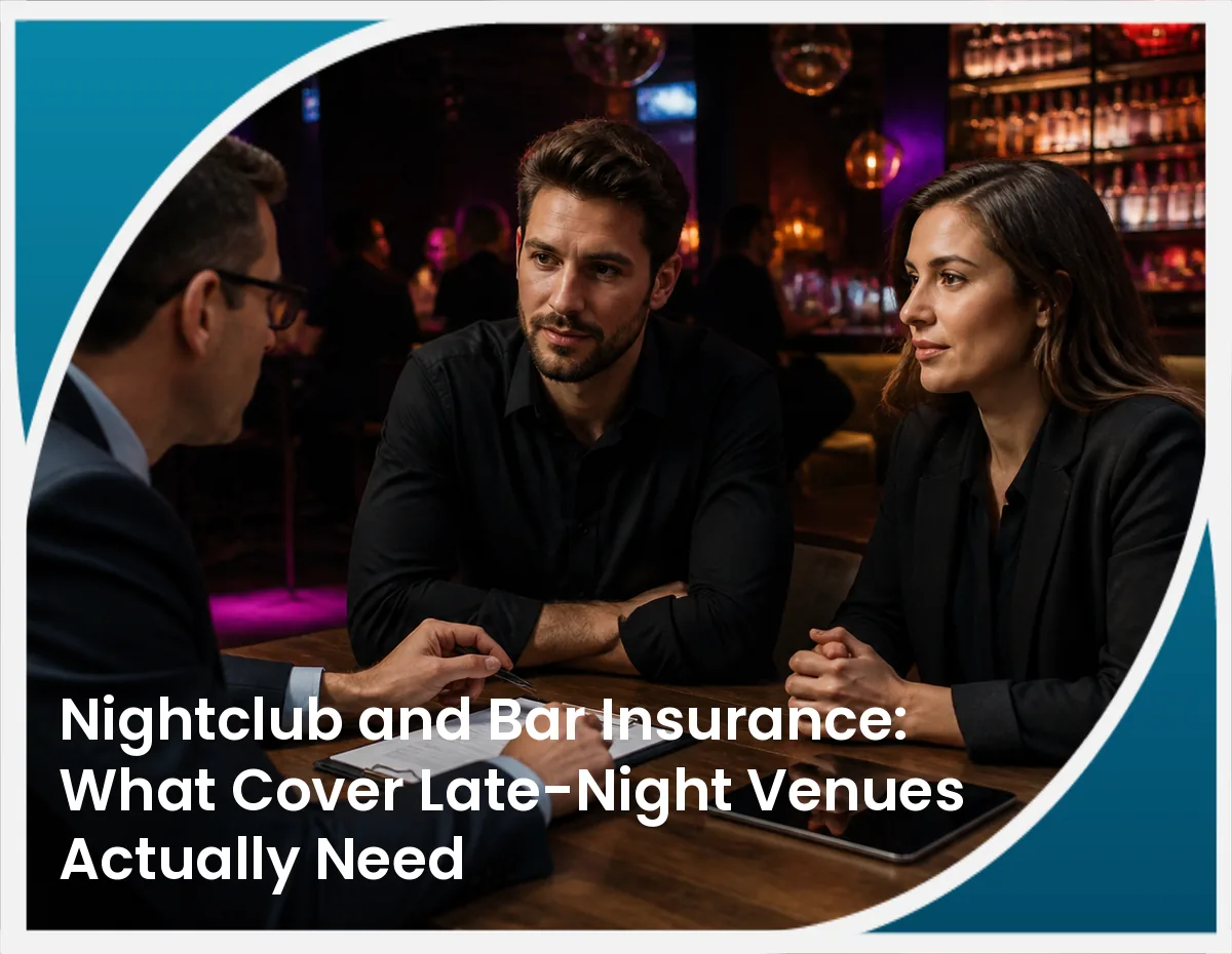 Nightclub and Bar Insurance: What Cover Late-Night Venues Actually Need